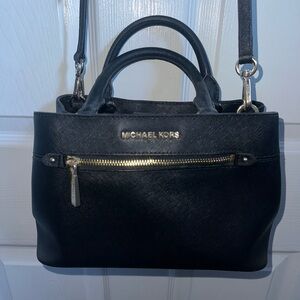 Michael Kors Black Leather Handbag